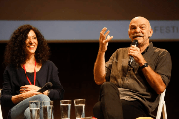 Leila Guerriero y Martín Caparrós / Foto: David Estrada / Fundación Gabo